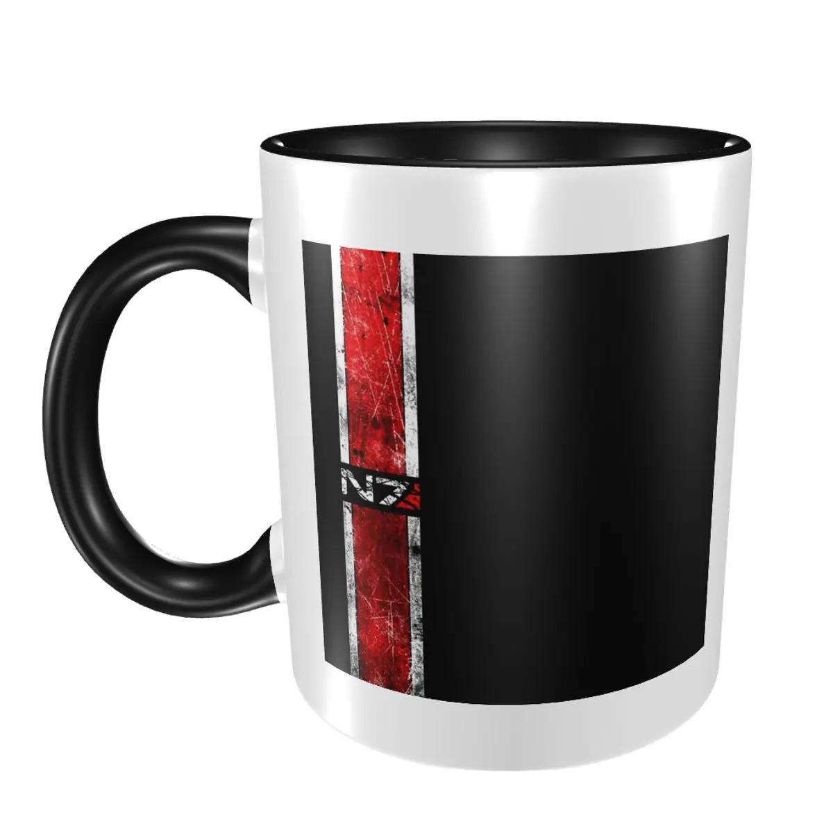 Mass Effect N7 Mug Funny Ceramic Coffee Cups Tea Mugs Milk Cup Drinkware Gifts for Woman Man