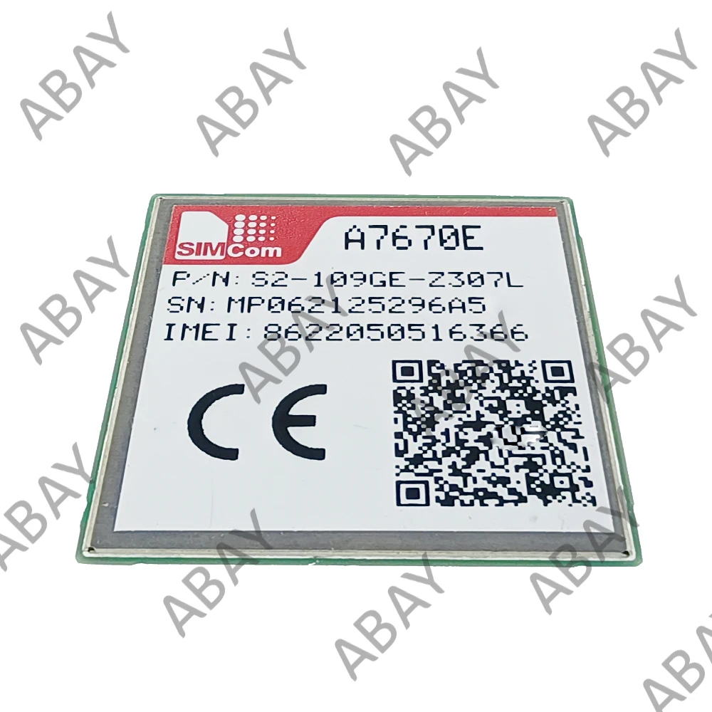 SIMCom A7670E LGA 4G LTE CAT 1 Module LTE-FDD/LTE-TDD/GSM/ GPRS/EDGE B1/B2/B3/B4/B5/B7/B8/B20/B28/B66/B34/B38/B39/B40/B41