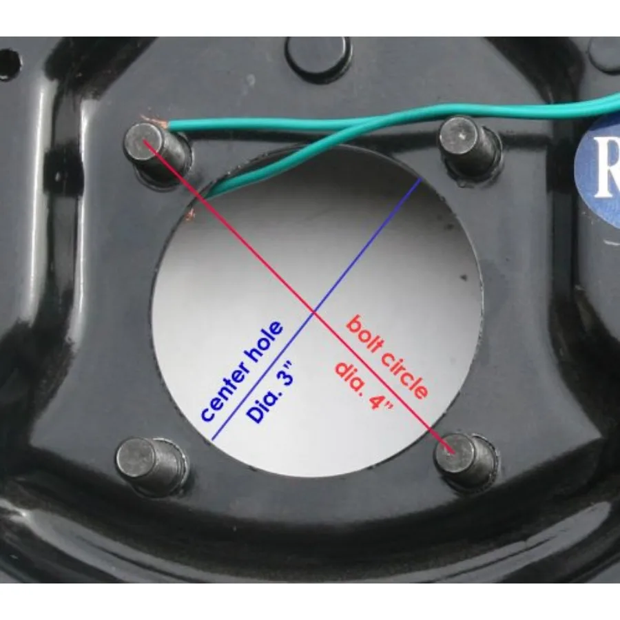Elektrische Bremsbaugruppe mit 10 x 21 und 4 Anhängern, 2 Paar, 2 links und 2 rechts, für Hochleistungs-Anhängerbremssystem mit verbesserter Leistung