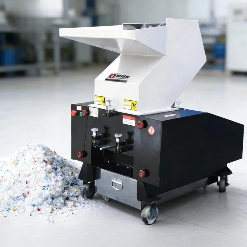 Powerful Plastic Shredder Plastic Grinding Recycling Machine Side-beating PVC Material Crusher Crushing Recycling Machine