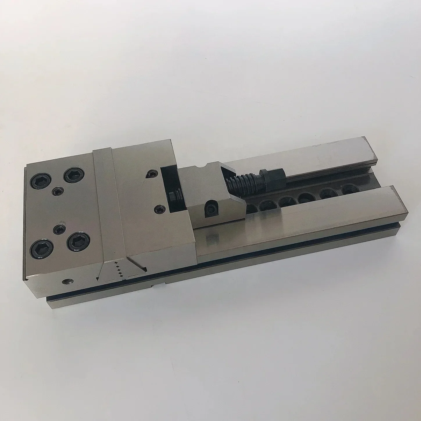 Modular Vise Alat Presisi GT100 150 175 200 300 Aksi Cepat Presisi Horizontal Vertikal Vises Mesin Cnc