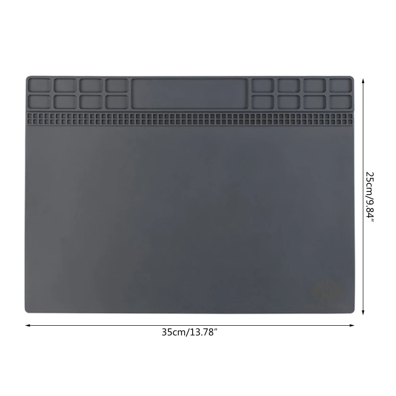 Silicone Mat Repair Mat Heat Resistant Silicone Work Mat for Watchmakers Phone