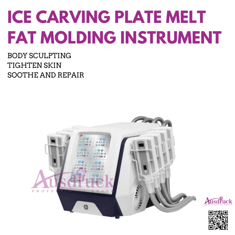 Advanced Multi-Point Ice Sculpture Handles for Effective Fat Reduction and Skin Tightening