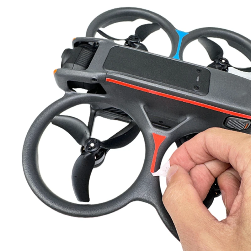 ที่ดีที่สุด-สําหรับ DJI Avata 2 สติกเกอร์เรืองแสงกันน้ําและป้องกันการเปรอะเปื้อน Night Light สติกเกอร์สีเรืองแสงอุปกรณ์เสริม