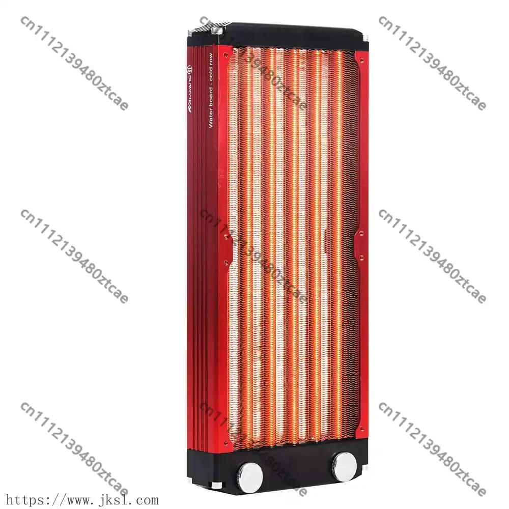 Full Copper Liquid Cooling Radiator 120mm 240mm 360mm Heat Exchanger For Desktop PC Water‑Cooling Heat Dissipation Hardware