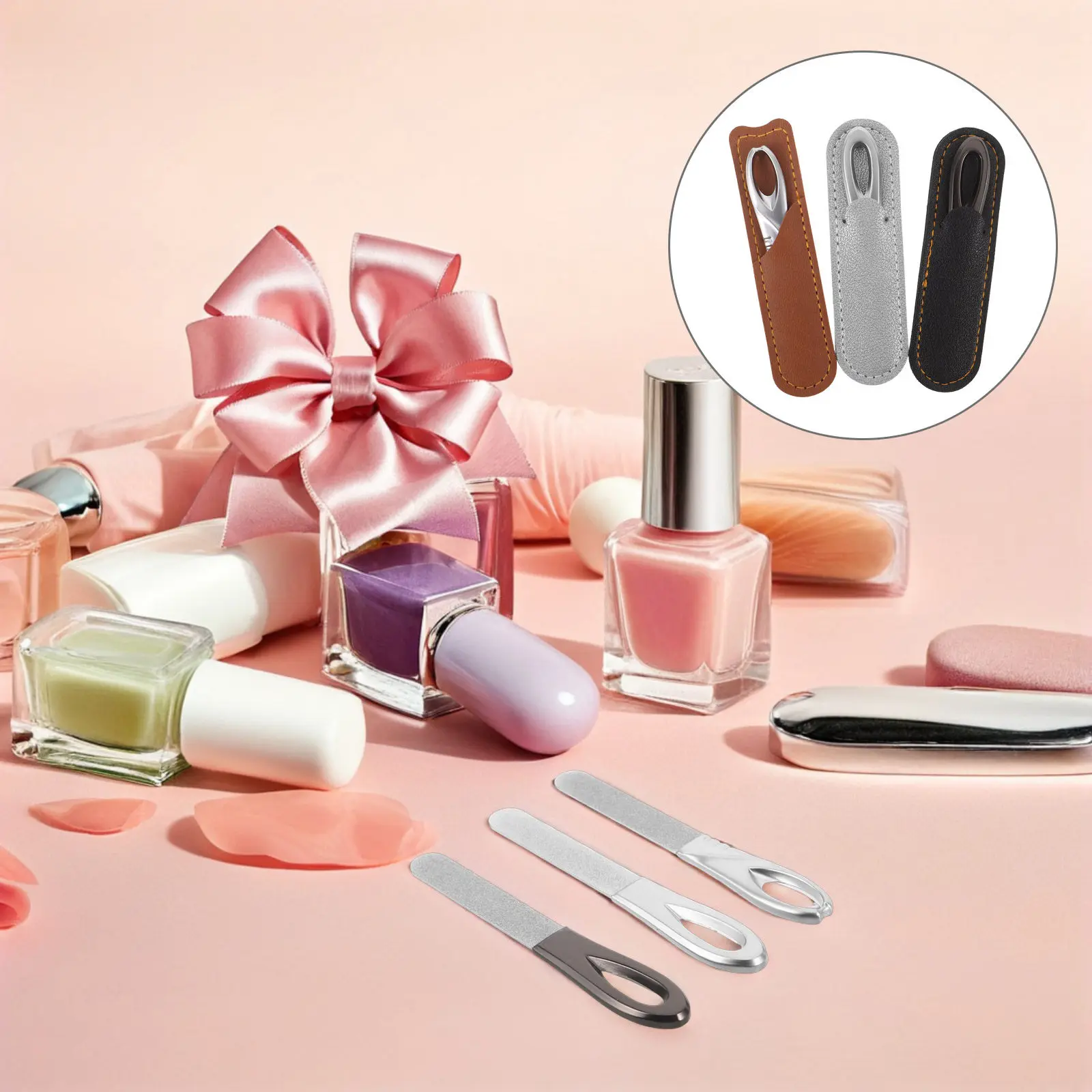 

Набор из 2 двусторонних пилок для ногтей с разной зернистостью для быстрого и гладкого выравнивания краев, инструмент для маникюра, педикюра и нейл-арта