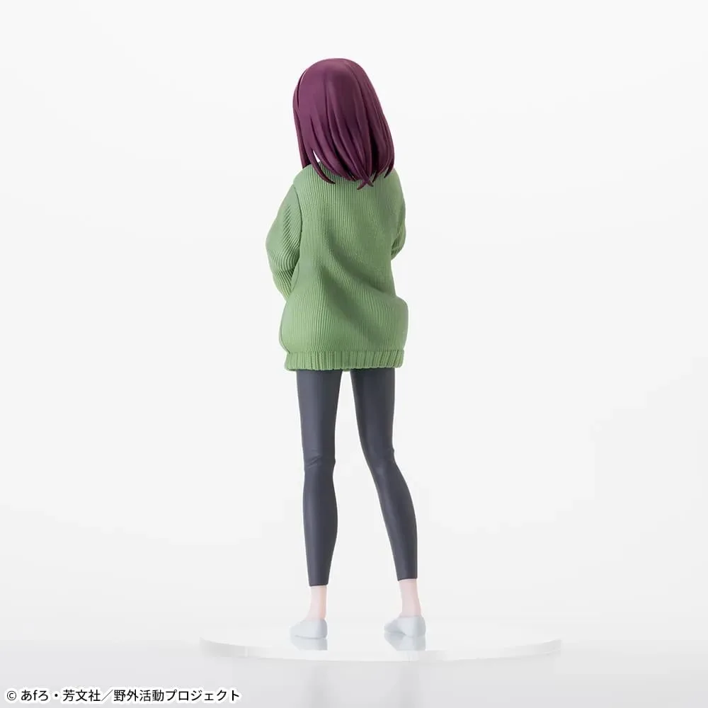In Stock Sega Original Laid Back Camp Ayano Toki Action Figure Model Doll Brand New Boxed Toys Model Garage Collectible