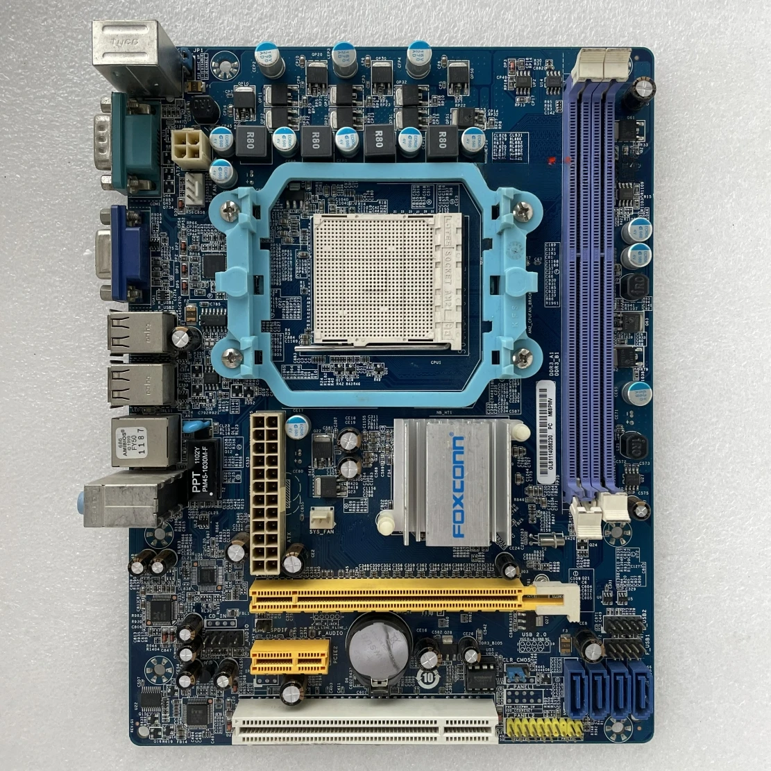 Placa principal AM3 para ordenador de escritorio, puerto serie GL8111, para Foxconn M68PMV DDR3