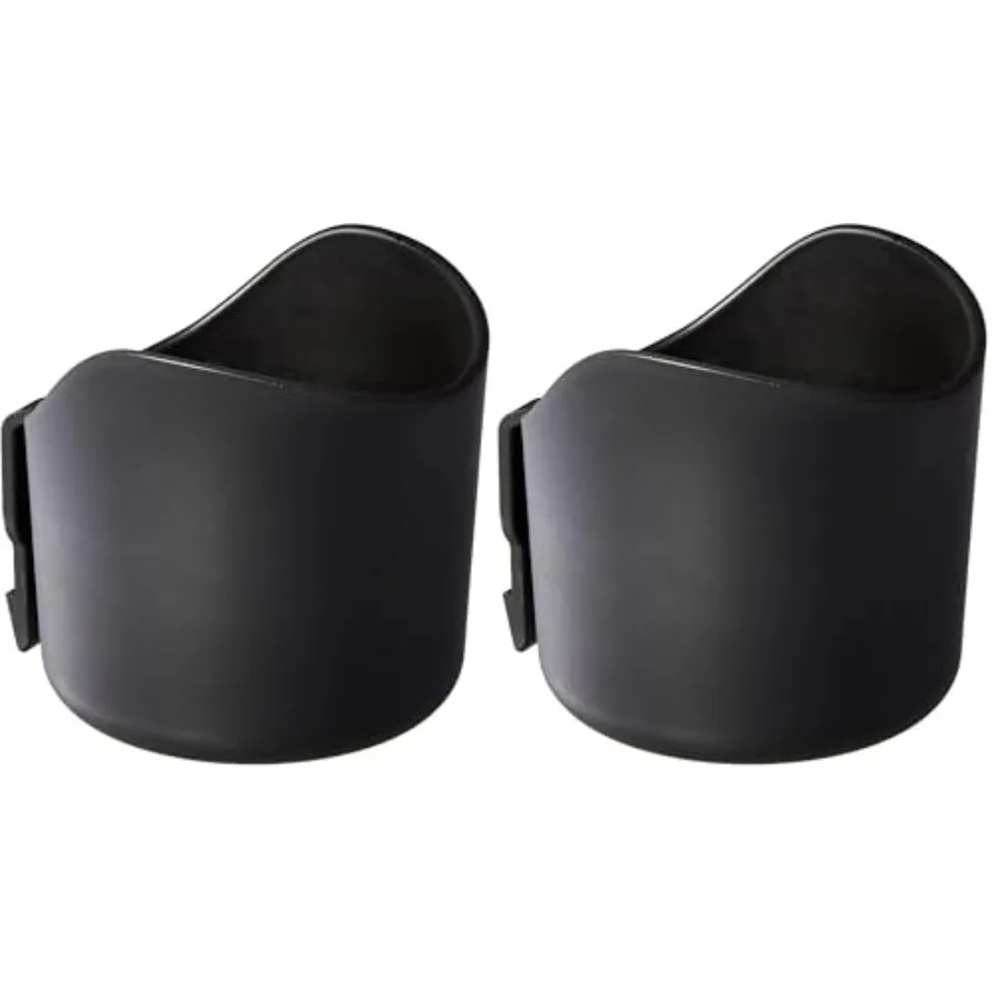 Clek Foonf/Fllo Drink Thingy Cup Holder, Black only Works with Clek- Not Compatible with Other car seat Brands (Pack of 2)