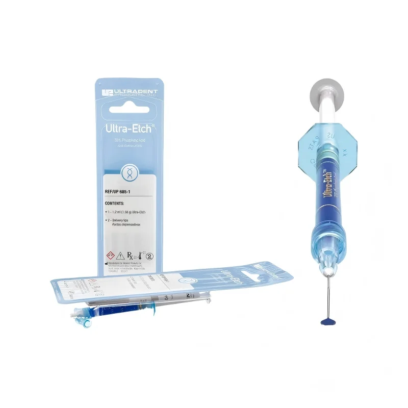 

Ultradent Ultra-Etch Dental Etching Gel 35% Phosphoric Acid Etchant for Enamel Dentin Etching Dental Adhesive Preparation Gel