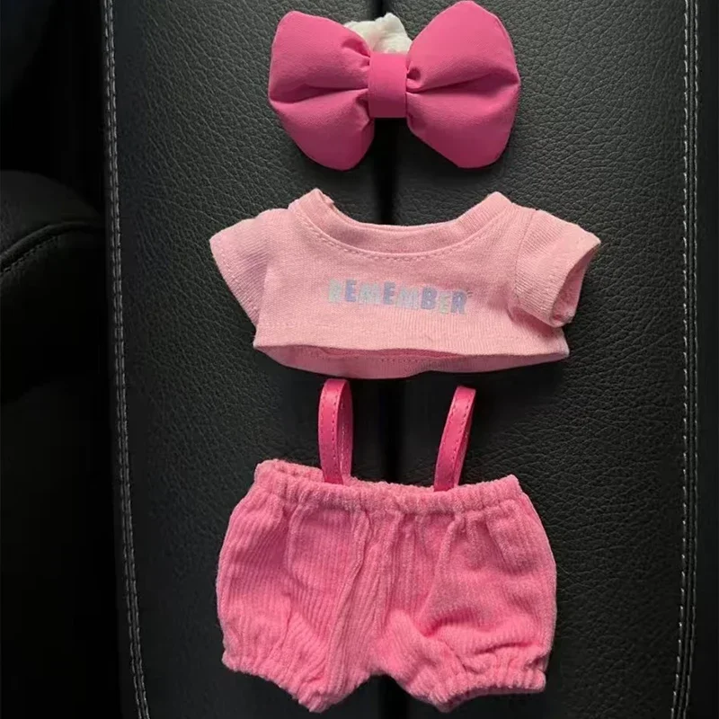 

For labubu 17CM pendants, first and second generation vinyl doll overalls, baby clothes, Labubu doll clothes