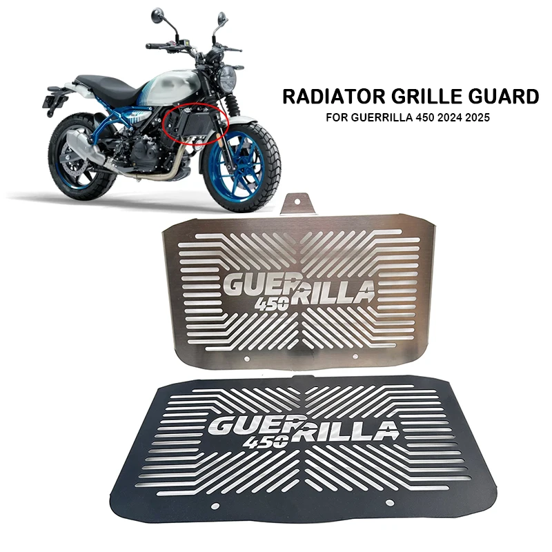 

2024 New For Guerrilla 450 Guerrilla450 2024-2025 Motorcycle Accessories Radiator Guard Grille Protective Cover
