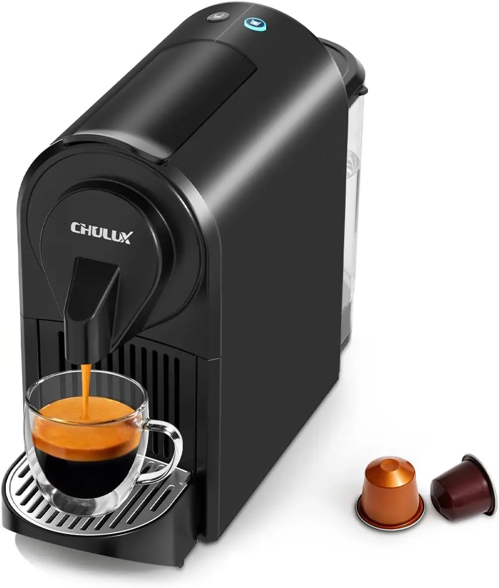 

20Bar Espresso Machine for Nes Pods, Rapid Brew, Compact, Black