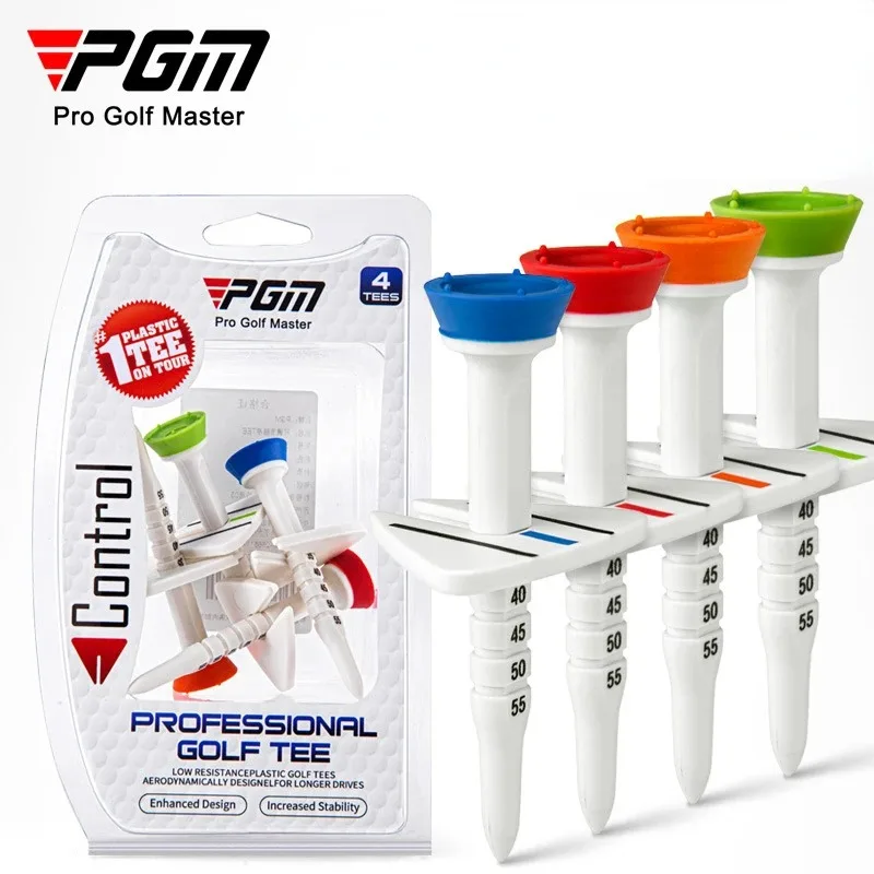 

PGM Golf Tee Adjustable Limit Aiming Assist 77mm 4 pcs/box QT022