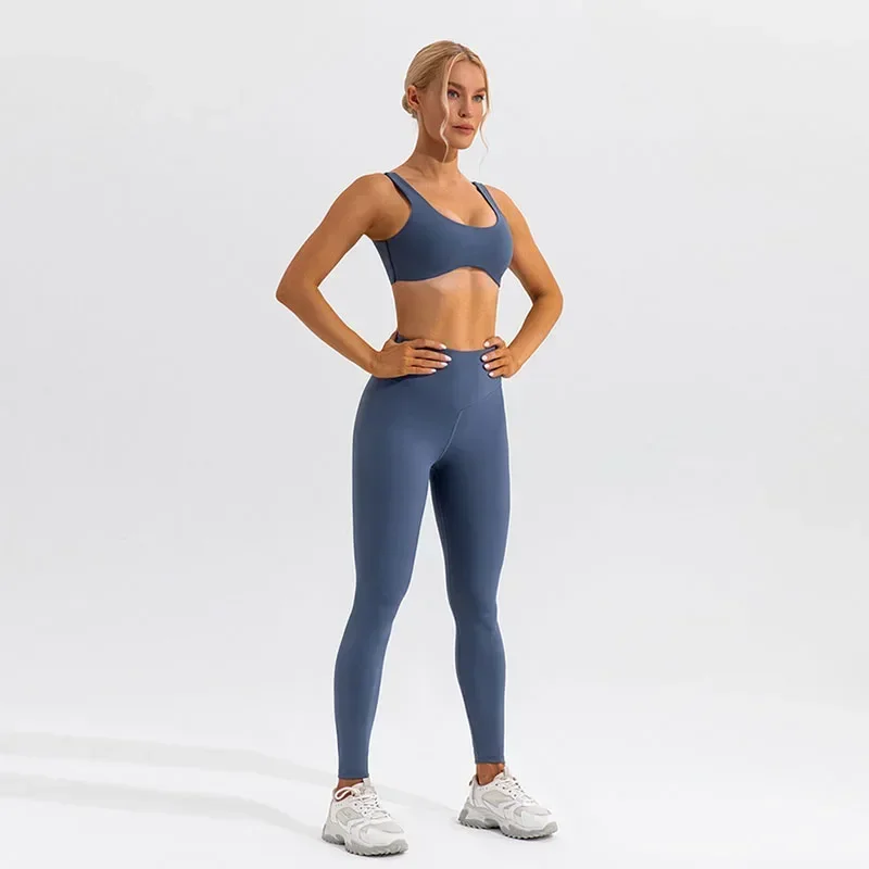 Nieuwe Naked Hip Lift yogapakset voor damessnelheid gedroogd hardlopen, sport en fitness