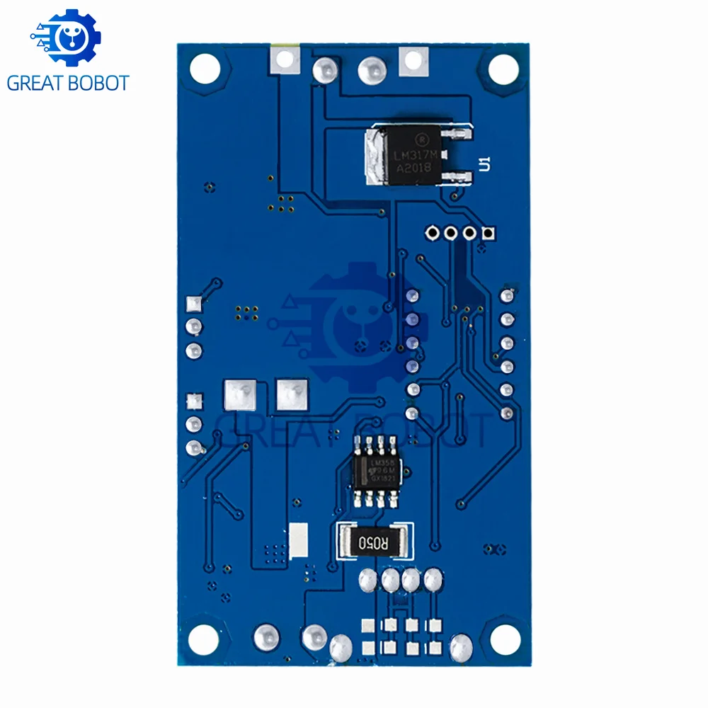 5A 75W Adjustable CC/CV Power Step - down Charge Module: LED Driver with USB Voltmeter, Ammeter &  Voltage Regulator