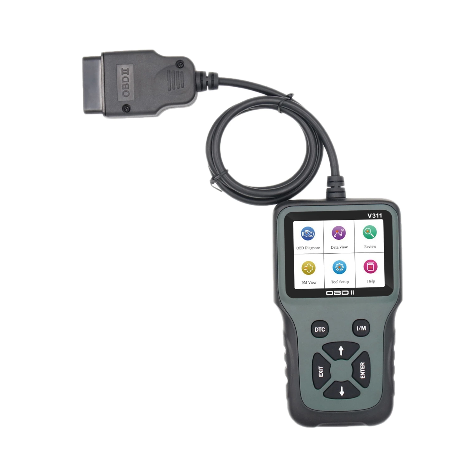 

Universal V311 OBDII Scanner Handheld Color LCD Display OBD2 Practical Multi-Functional Durable Portable