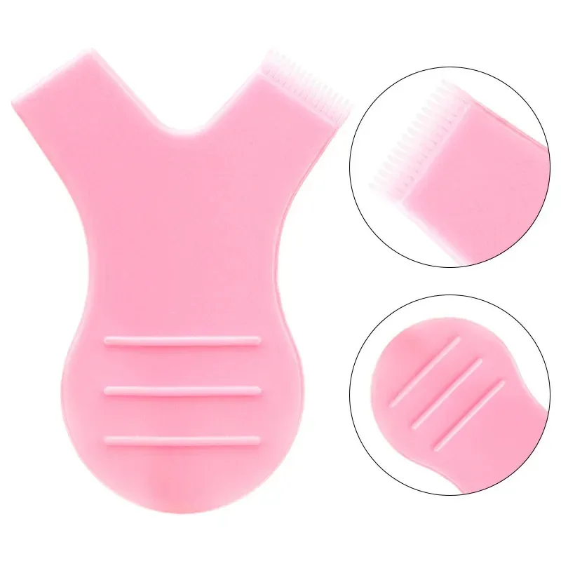 10 قطعة ماكياج رمش فرش قابلة لإعادة الاستخدام البلاستيك نظيفة مشط Y شكل رمش رفع بكرة الشعر العين لاش تمديد بيرم رمش أدوات