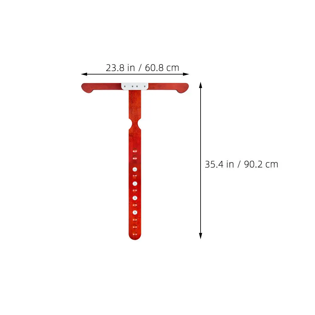 T-Shaped Solid Wood Cello Endpin Stopper Pad Non-Slip Anti-Skid Base for Stable Performance Practice Stage Use Musical
