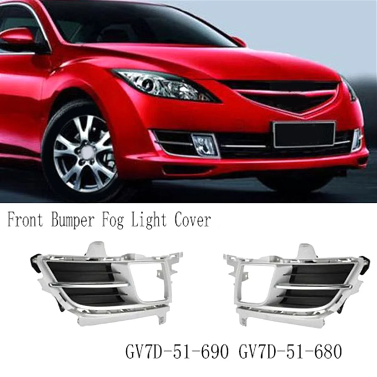 1-pair-front-bumper-fog-light-cover-trim-fog-light-grille-frame-bezel-for-mazda-6-2009-2010-gv7d-51-690-gv7d-51-680