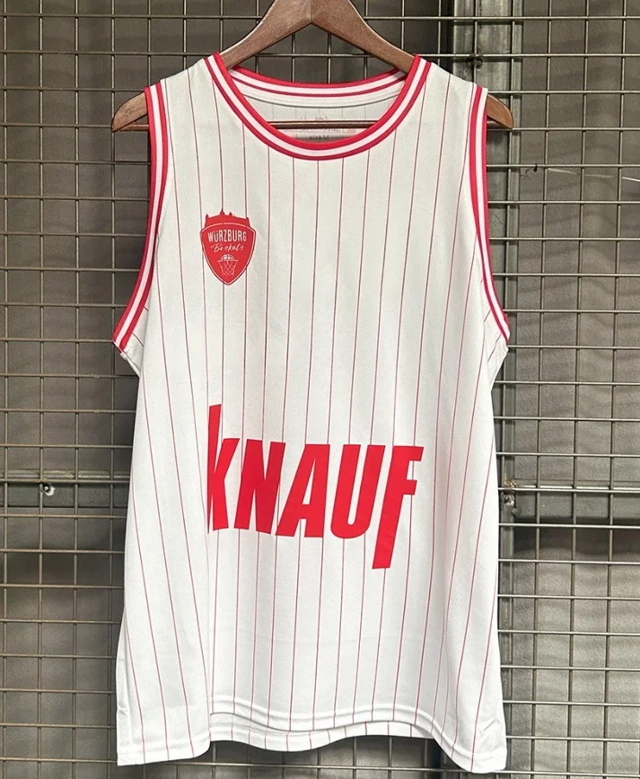 2026 New Hot Würzburg Baskets Basketball Suit, Quick Drying Breathable Sleeveless Shirt, Family Parent-child Outfit