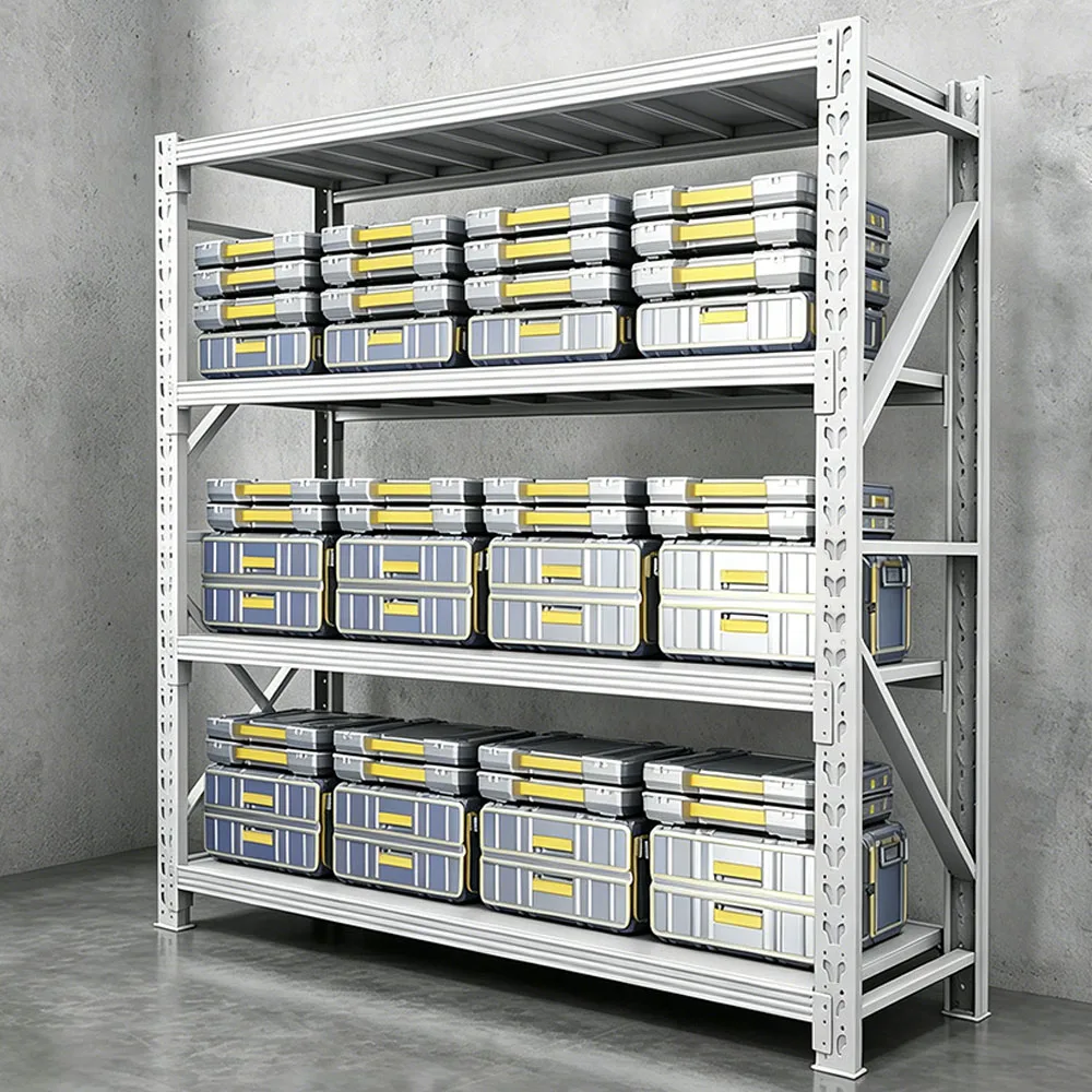 Metal Pallet Stacking Rack 300kg 500kg Warehouse Racking Steel Stacking Racks &Shelves Light Duty Warehouse Storage Shelves