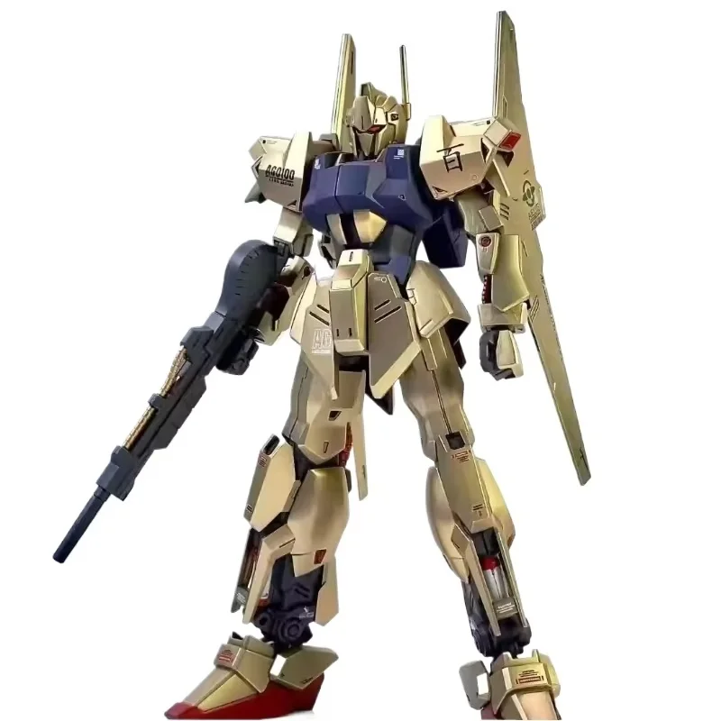 

Коллекционная модель HG 1/144 Hyaku Shiki Mobile Suit Zeta, окрашенная в цвете шампанского золота, набор для сборки, подарок для декора.