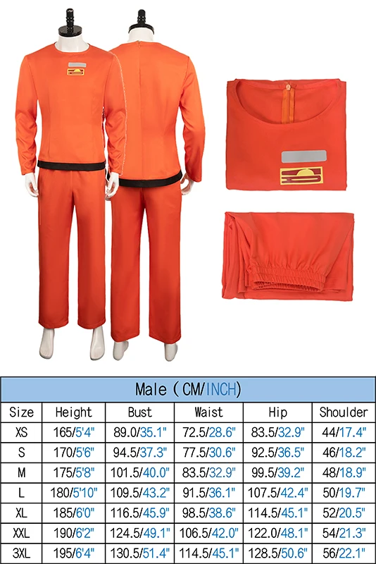 Disfraz de juego Lethal Cos Company para hombre adulto, traje de fantasía con pantalones, ideal para Halloween y Carnaval