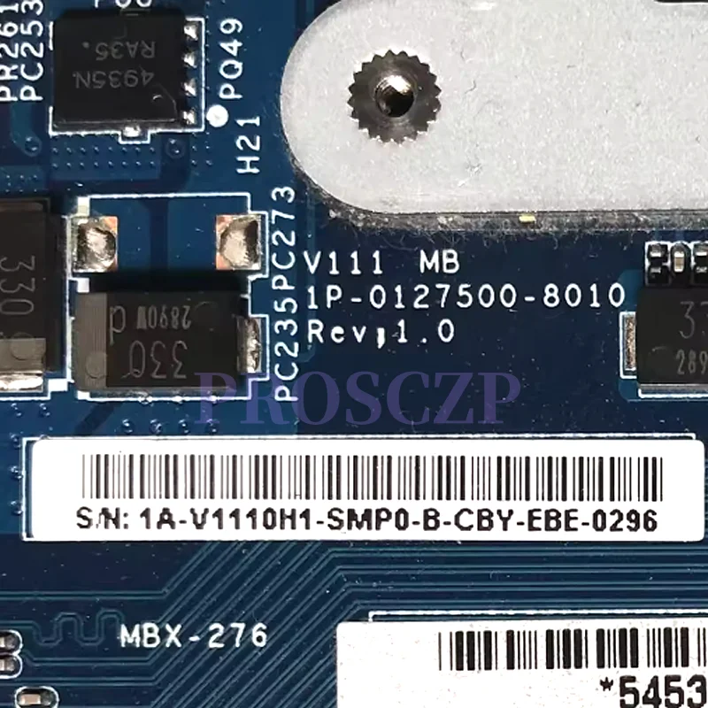 

MBX-273 MBX-276 для ноутбука Sony SVE14 SVE14A, материнская плата с графическим процессором HD7600M, 1 ГБ/2 ГБ, 1P-0127500-8010 A1898130A A1898116A A1924480A