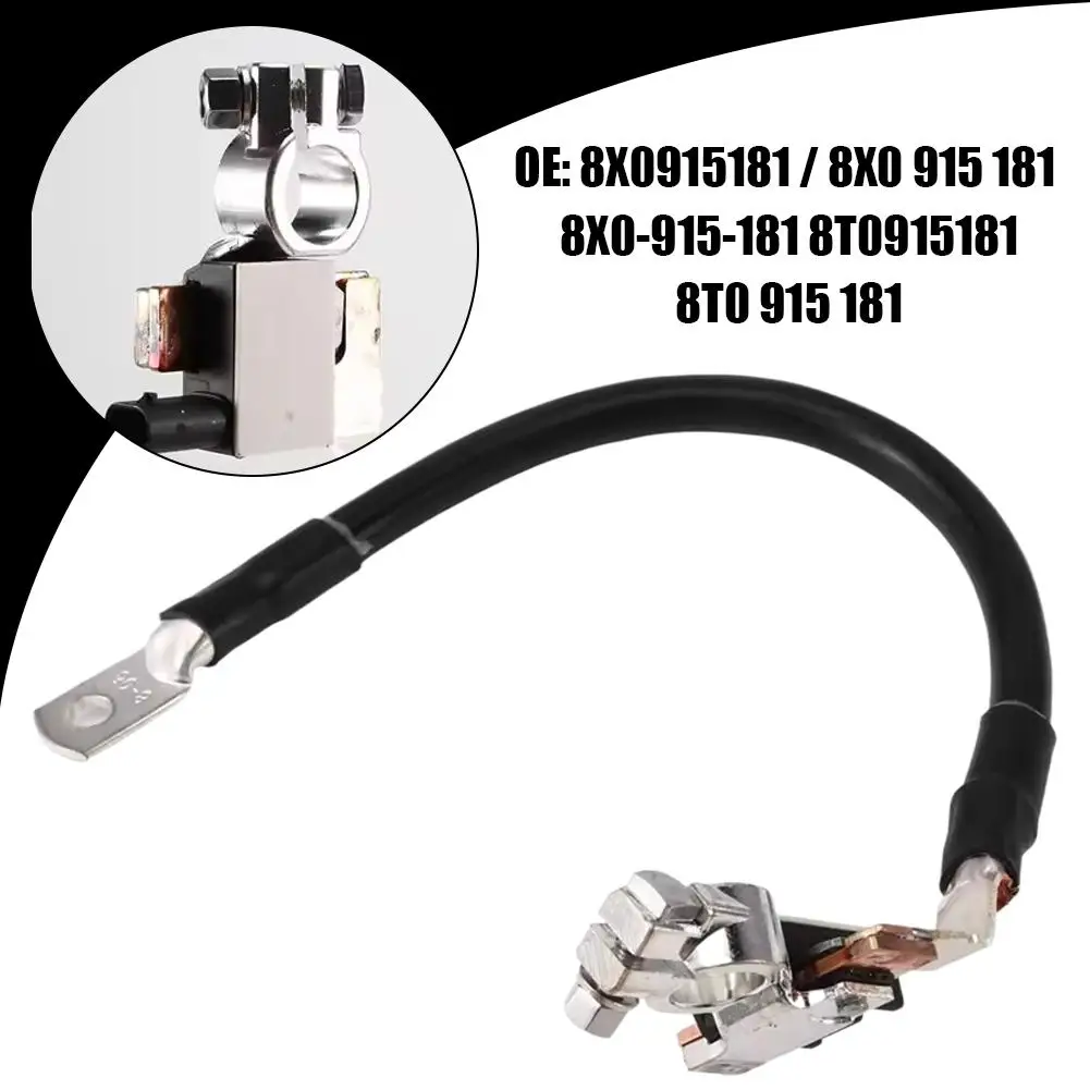 เซ็นเซอร์แบตเตอรี่ OE: 8T0915181 8X0915181 ขั้วลบแบตเตอรี่ สำหรับ Audi A5 A6 2009-2018 อะไหล่ซ่อมรถยนต์ อุปกรณ์รถยนต์ P1D4