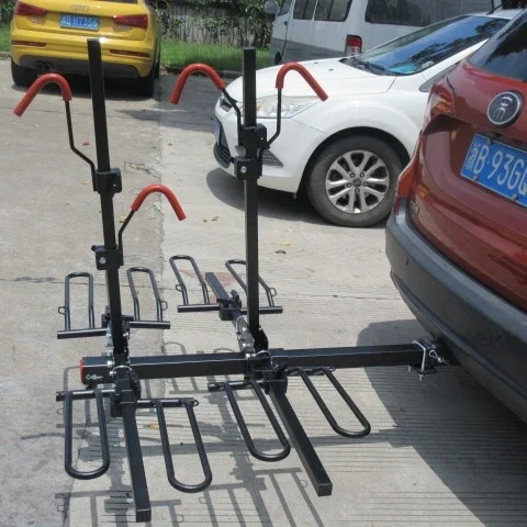 LOVEYOUNG hot sale high quality steel bike rack stand OEM platform hitch mount bicycle carrier car rear bike rack