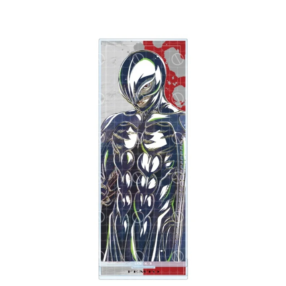 Anime Berserk Acrylic Stand Photo Frame Shaped Desktop Ornament Guts Casca Griffith Manga Merchandise Collectible Gift key chain view 6