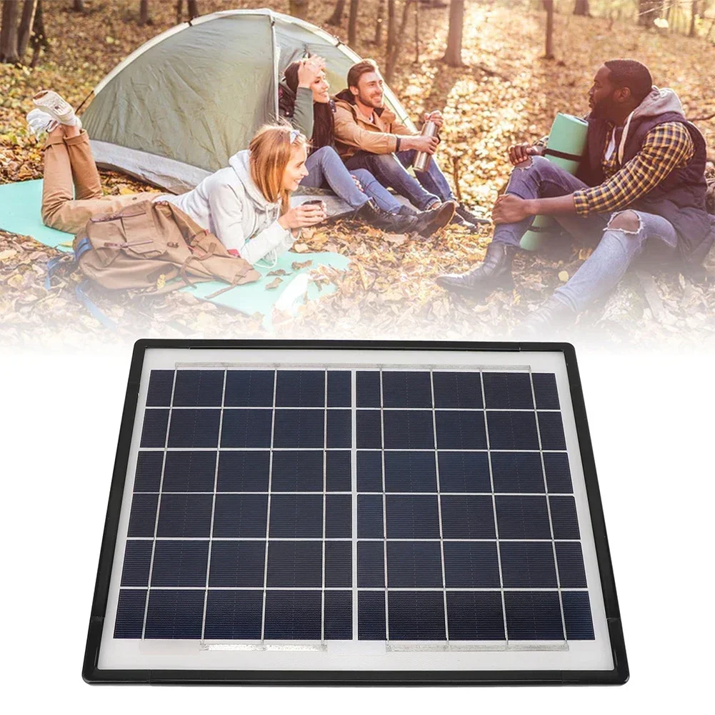 

Dual USB Solar Panel 35*28cm 20W Solar Panel Car Charging Compatibility Charging Multiple Devices Compact Design