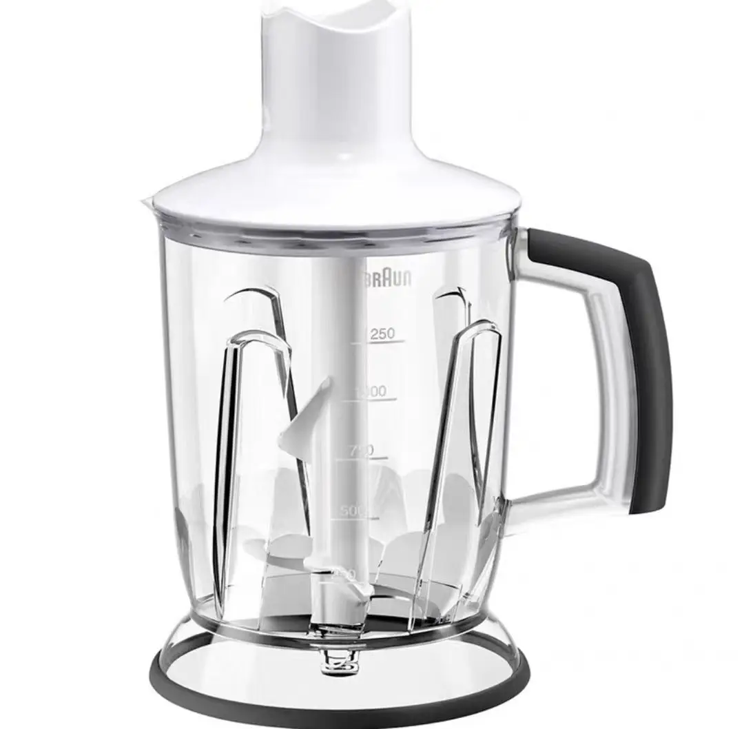 Taza agitadora de 1250ML para Braun 4165 4191 4199 4130 Host MQ735 MQ745 MQ775 MQ787 MQ500 MQ505 MQ525 MQ545, piezas de repuesto