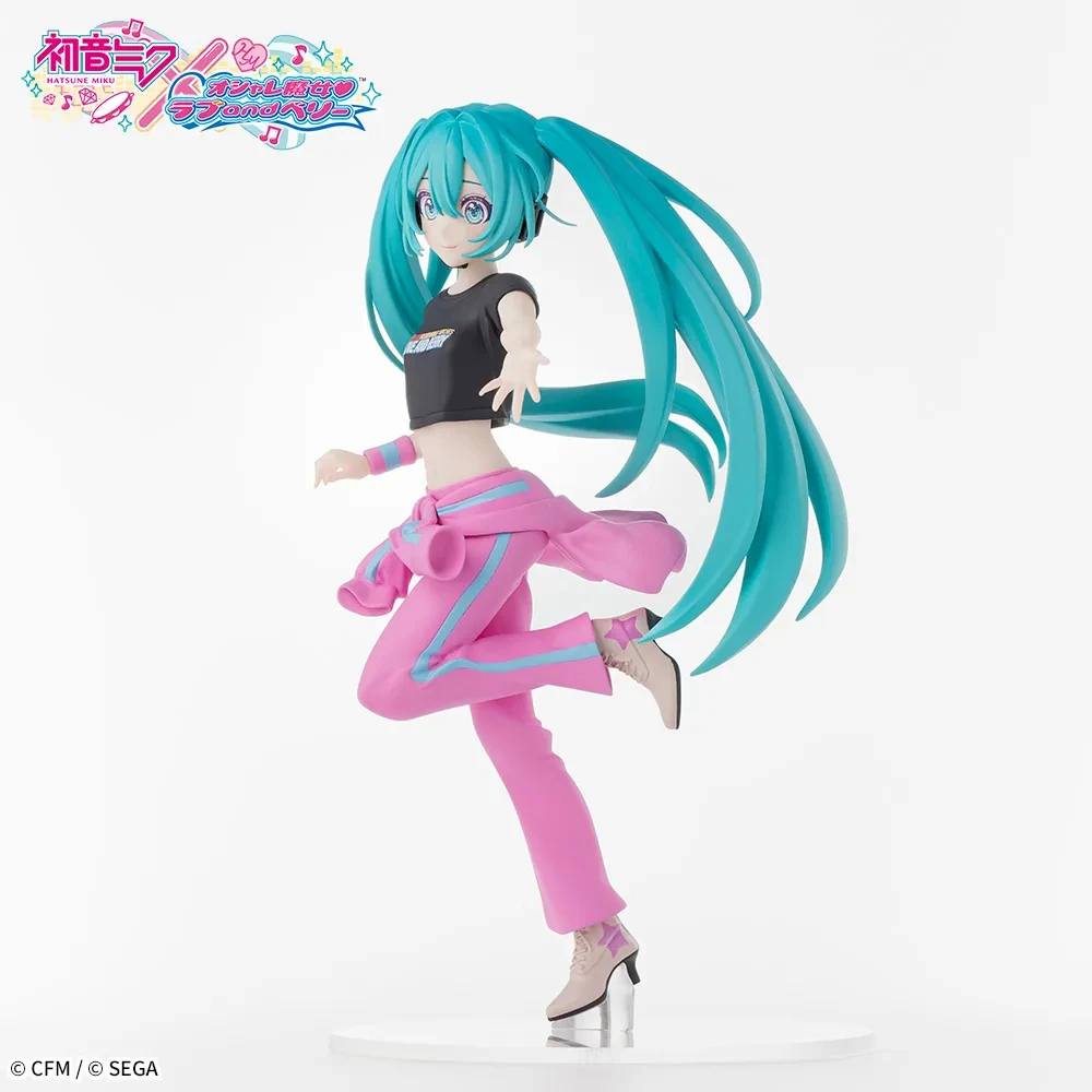 En Stock Original Sega Desktop X decorar colecciones Hatsune Miku X Oshare Majo: Love and Berry Anime Kawaii figuras modelo Juguetes