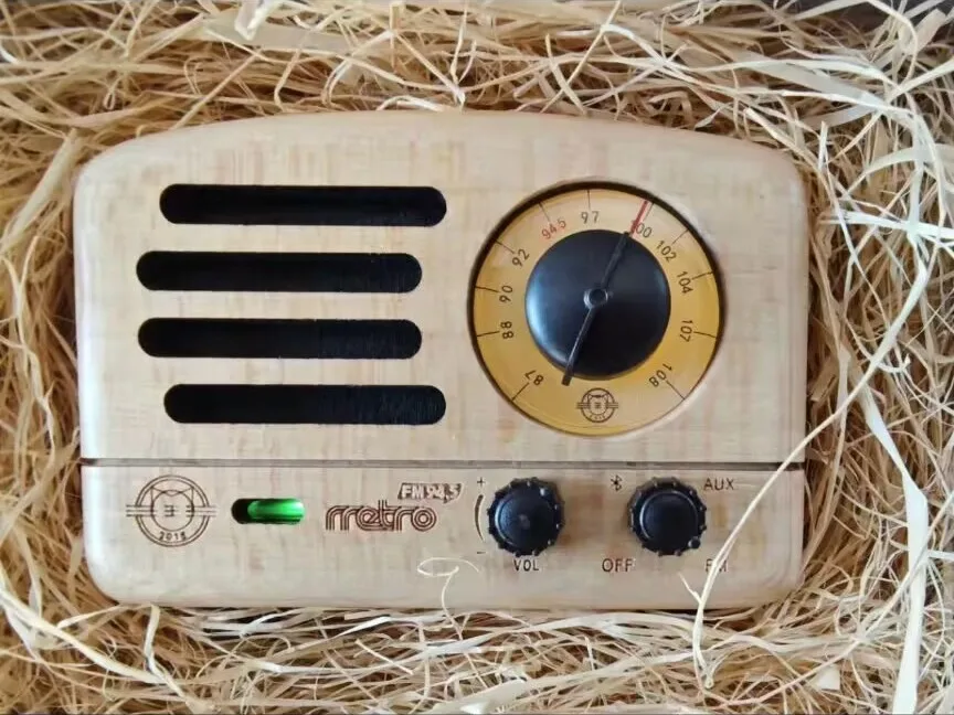 MUZEN 星の王子さま Bluetooth スピーカー メトロラジオ コラボレーション エディション ブナ材 ワイヤレスラジオ テスラー OTR スピーカー MW-2A