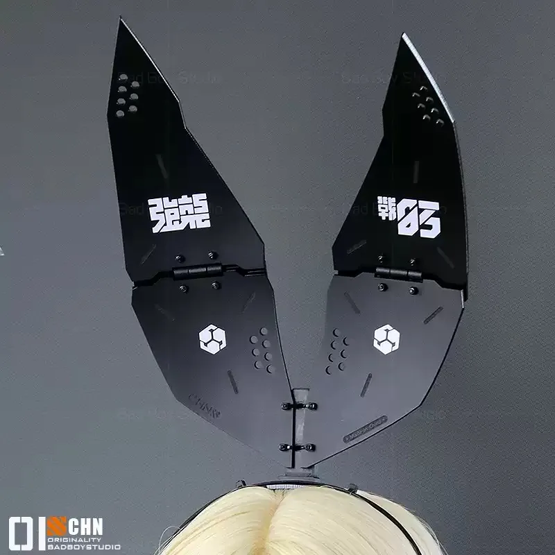 Everbright Store Cosplay Function Wind Machinery Armor Rabbit Ears Headband Chuo-cho 03 Craft Cos Props