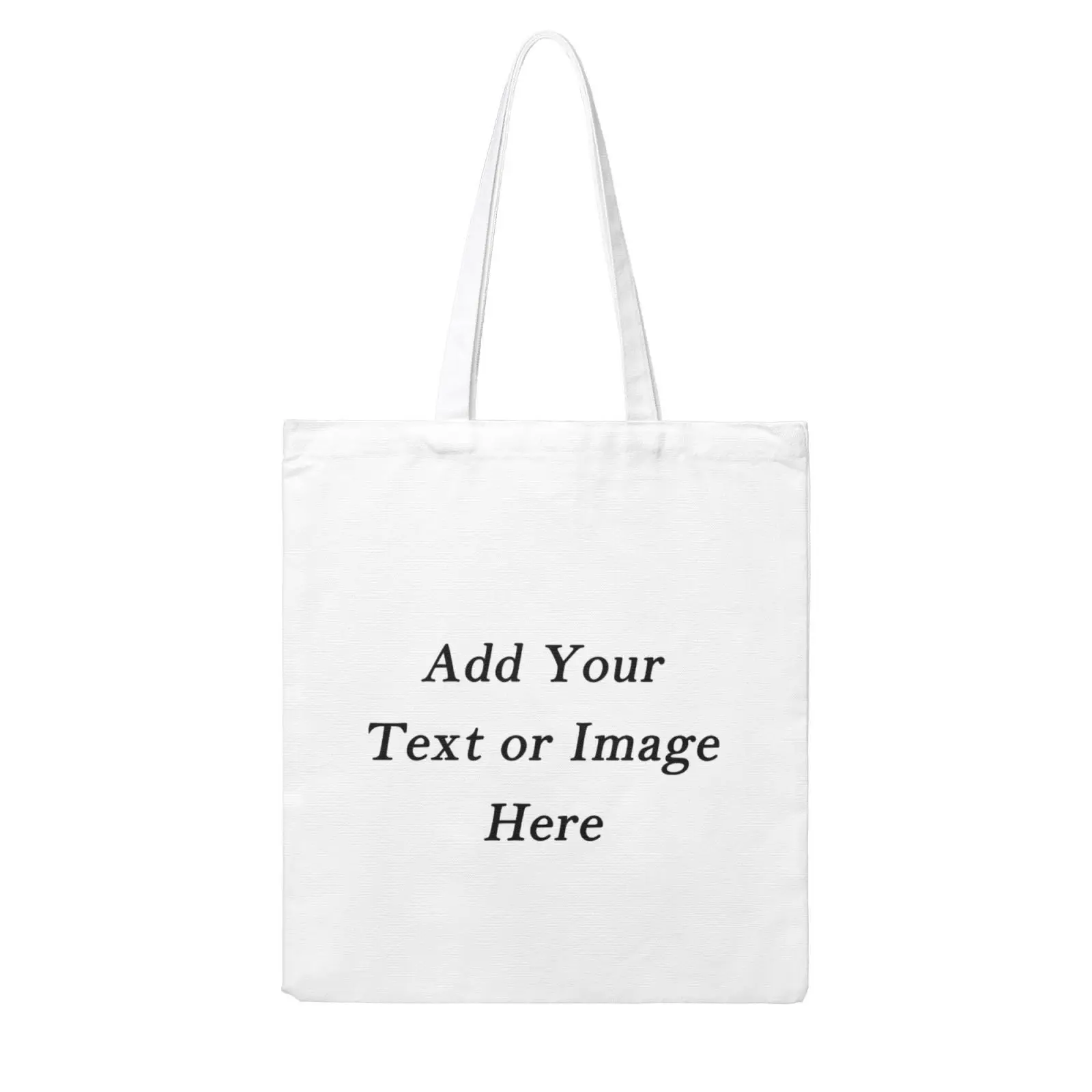 

Custom Tote Bags Women Handbag Canvas Student Shoulder Bag Reusable Shopping Bag
