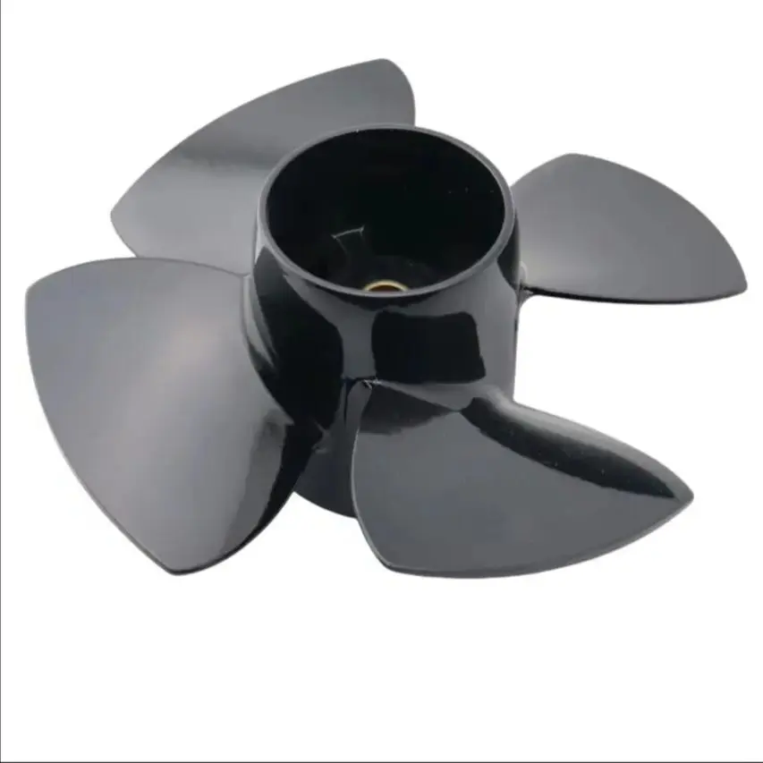 

4 Blades Captain Outboard Propeller 8.7x5 For Tohatsu 8hp 9.9hp Boat Motor Aluminum Alloy Screw 12 Splines Marine 3B2B645110