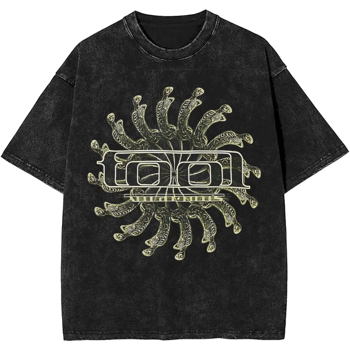 Men Women Rock Tool Band Lateralus Heavy Metal Music Vintage Washed T Shirt Merch Cotton Top Clothes Funny Tees Summer Oversized image 5