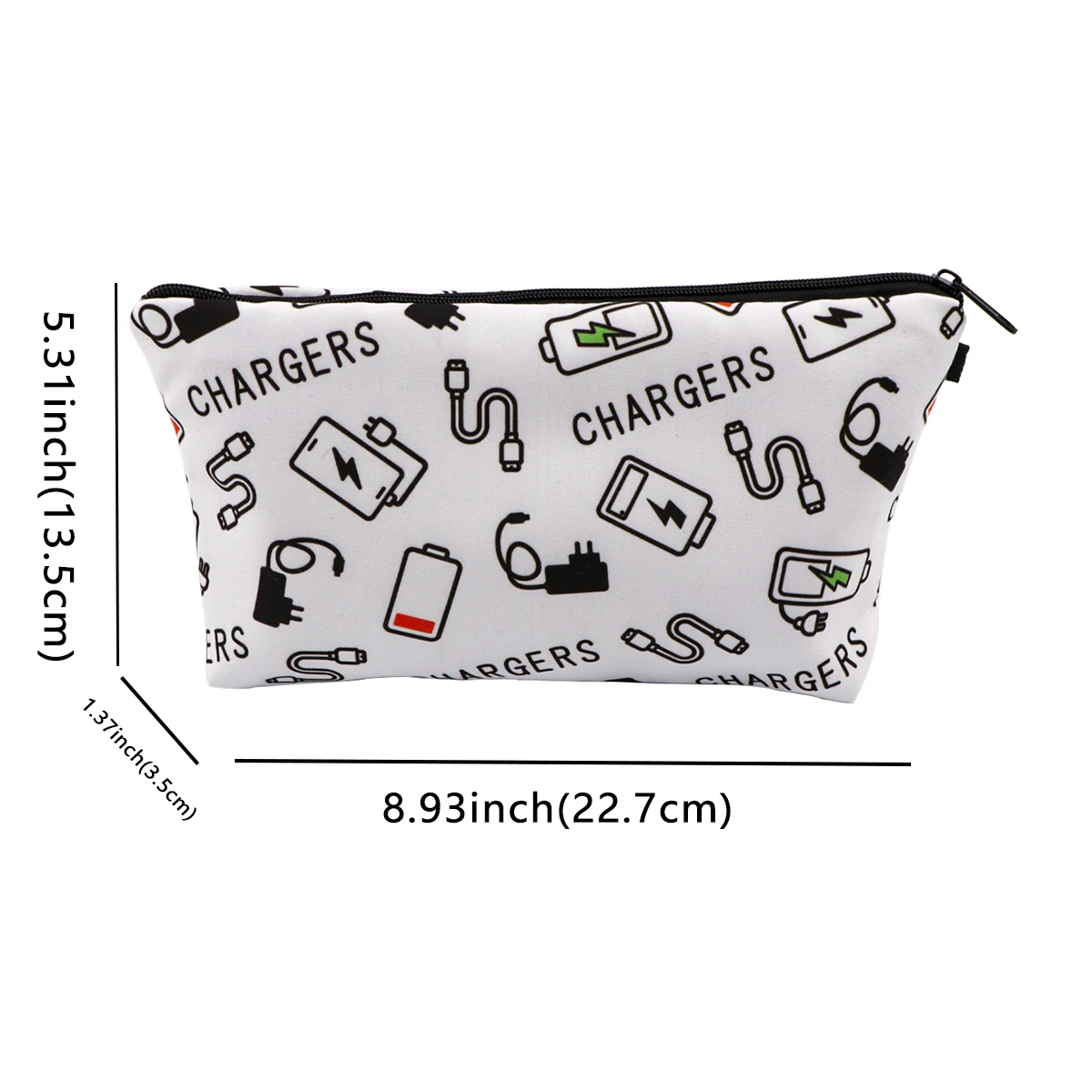 Quotations Series Makeup Bag for Women Portable Travel Small Cosmetic Bags Zipper Toiletry Bag Washing Pouch Storage Bags