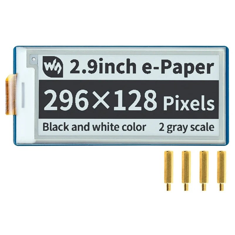 

Waveshare 2.9Inch E-Ink Display Module Black White Two Colors E-Paper Screen Module For Raspberry Pi