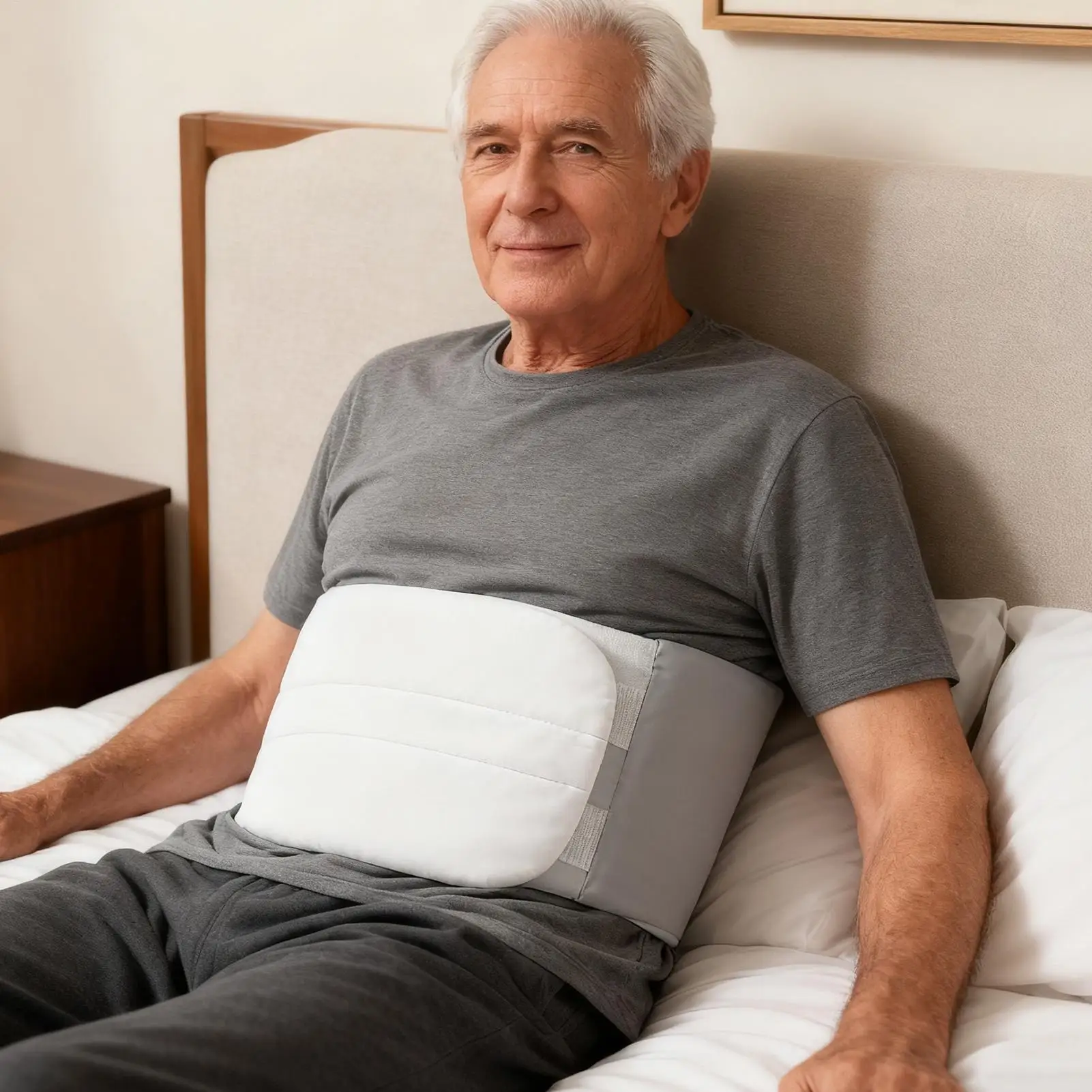 

Lumbar Pillow For Bed Breathable Soft Full-Wrap Hollow Back Support Sleep Pillow For Lower Back Women Men Side Sleeper Home