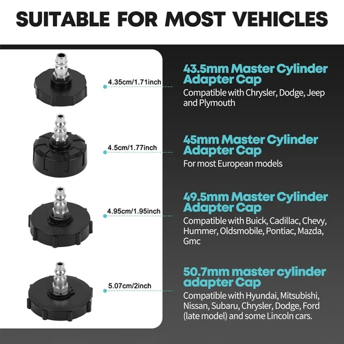Imagen 2 del producto Kit de purga de líquido de frenos Manual para coche, bomba de líquido de presión de freno al vacío de 3L, máquina de descarga de frenos profesional, purgador de frenos neumático