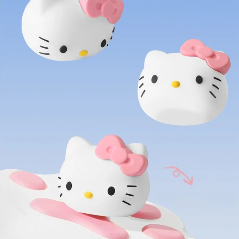 Sanrio Genuine HelloKitty My Melody Cartoon Three-dimensional Doll Head Manual High-value Anti-UV SunnyUmbrella Dual-useUmbrella - view 5