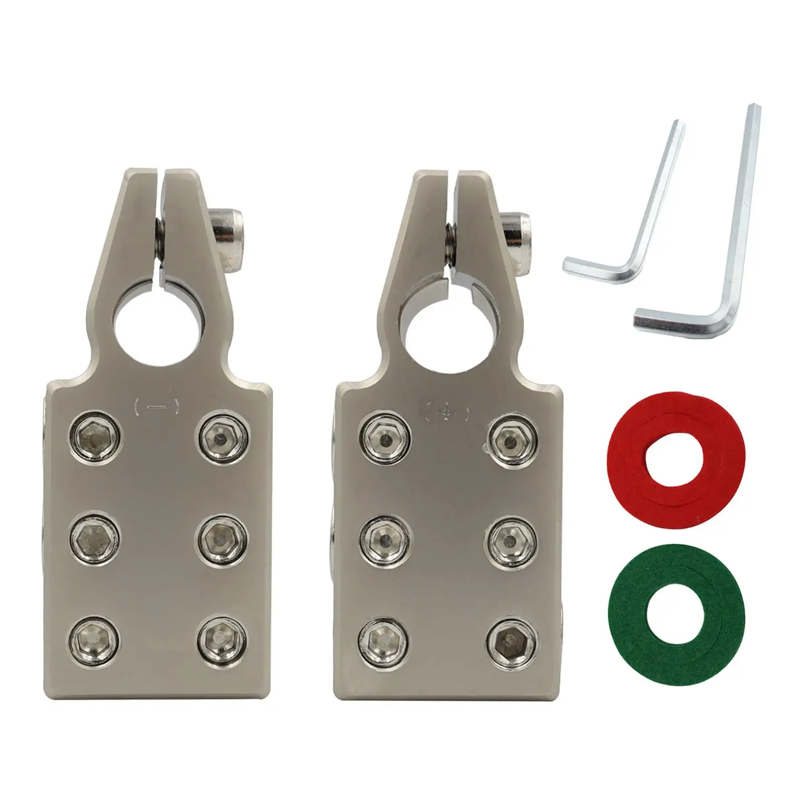 

Car Battery Terminal Clamp 1/0 AWG , for Car Audio Corrosion Resistance