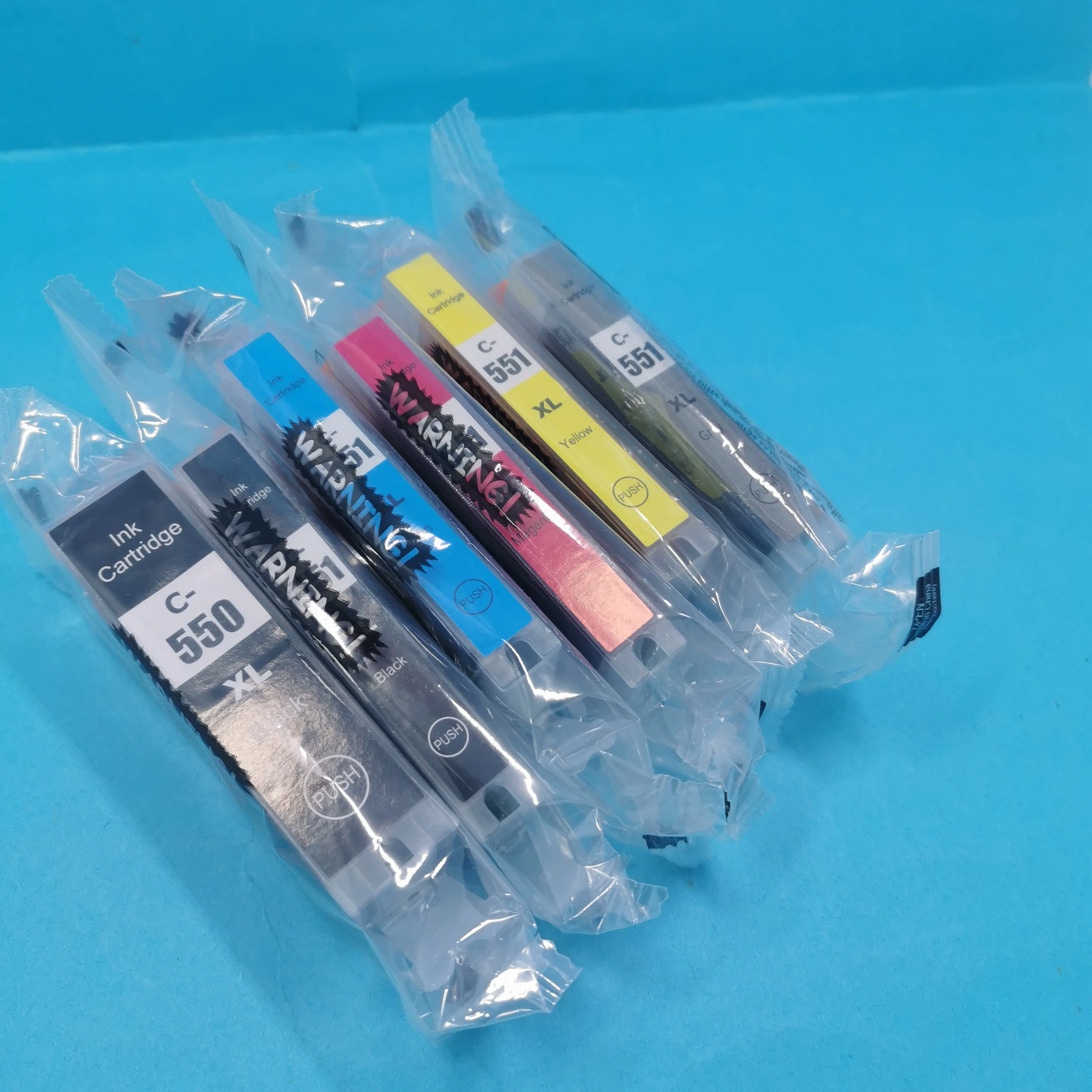 

PGI-550XL CLI-551XL Compatible Ink Cartridge PGI-550 for PIXMA iP7250 iX6850 MX725 MX925 MG6350 MG7150 iP8750 MG7550 MG6450