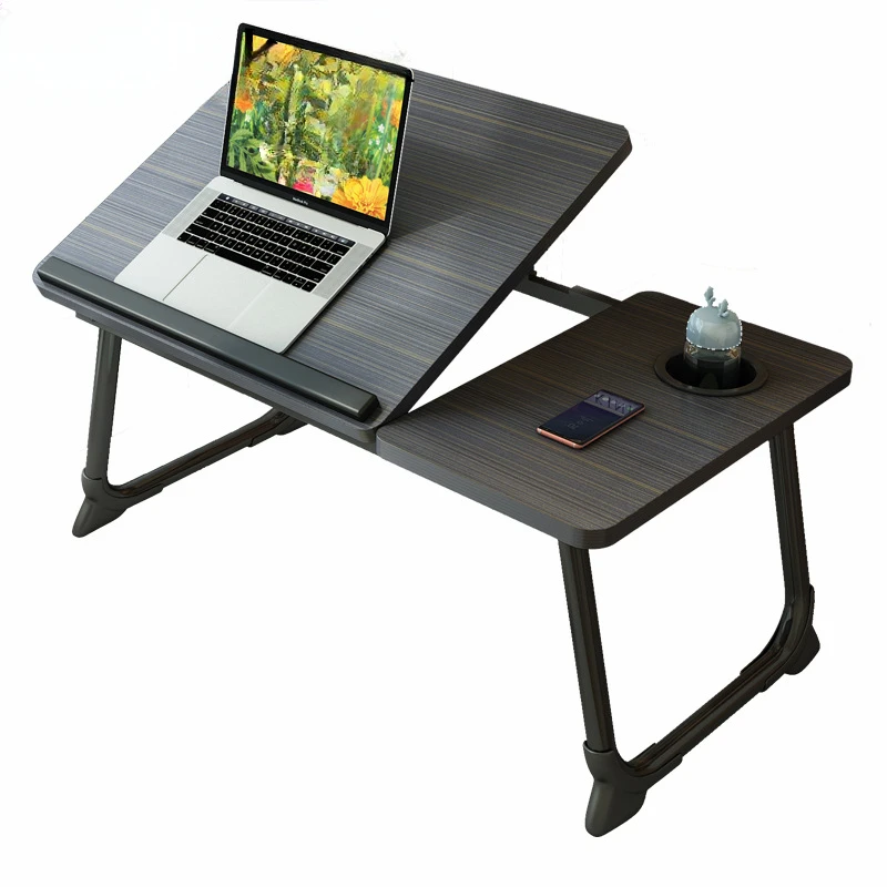 

Bed Desk Five-Block Lifting Table Foldable Laptop Desk Small Desk Dormitory Study Lazy Lifting Table office furniture