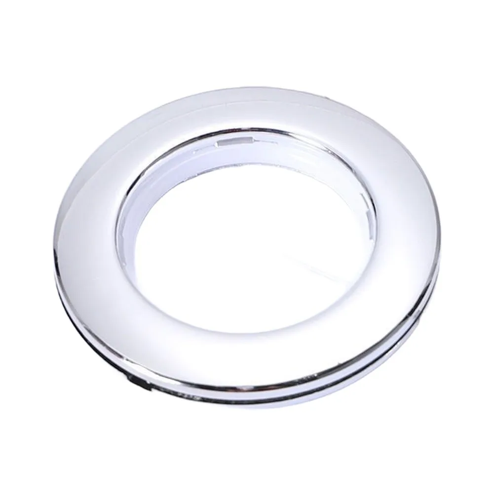 50Pcs 4.5cm Inner Diameter Plastic Curtain Rings Smooth Sliding Grommets For Home Window Rod Hanging Drapery Hardware Accessorie