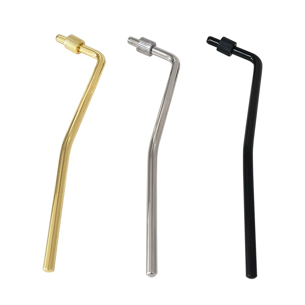 Замена ручки тремоло Whammy Bar Fr Floyd Rose Bridge с наконечниками 6 мм, черный, серебристый, золотой, 3 цвета, детали и аксессуары для гитары